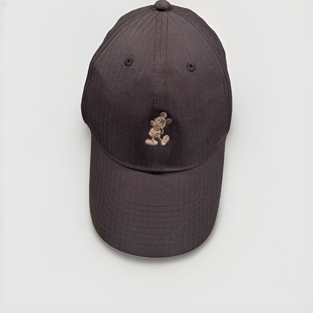 DisneyParks Mickey Mouse Nike Dri-Fit Golf Baseball Hat Black Legacy91 Cap Black